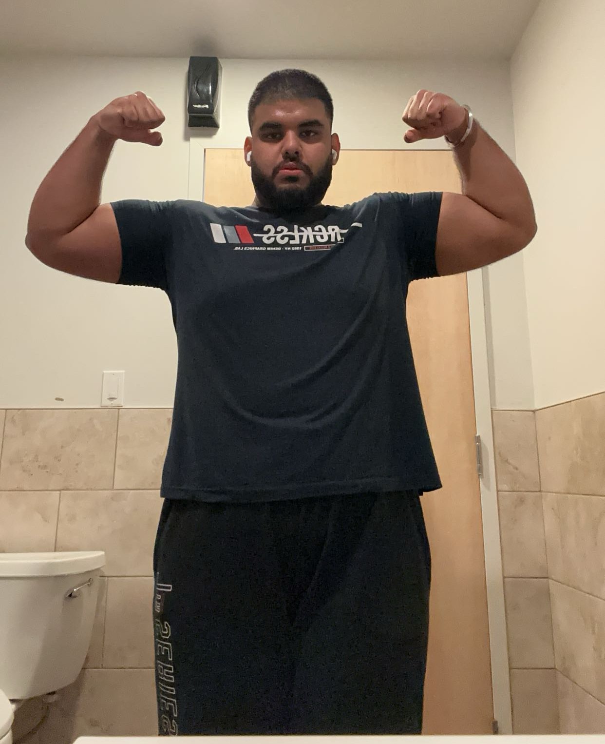 Harshit before — 348 lbs